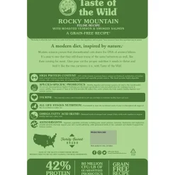 Rocky Mountain Feline Recipe Roasted Venison & Smoked Salmon Cat Food