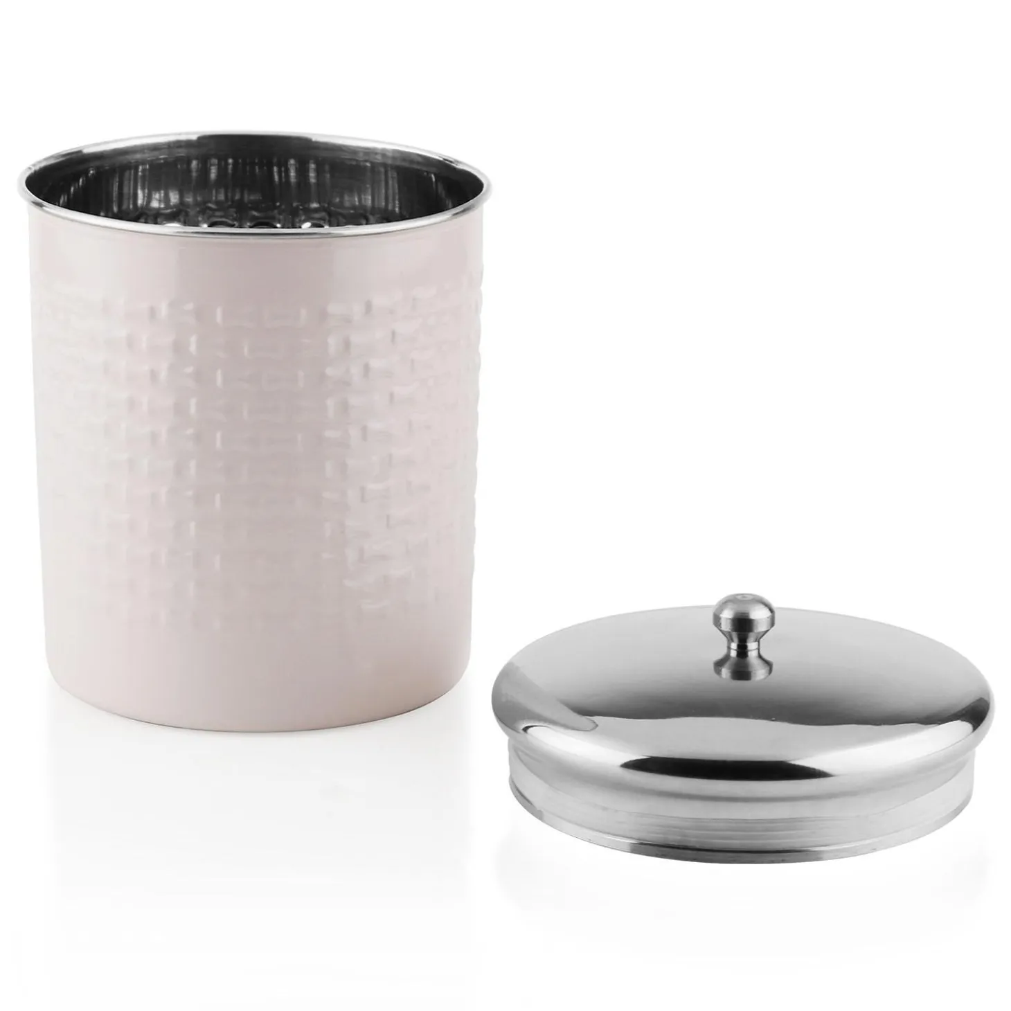 Rose Pink Stainless Treat Jar