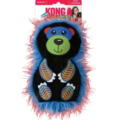 RoughSkinz Suedez Bear Dog Toy