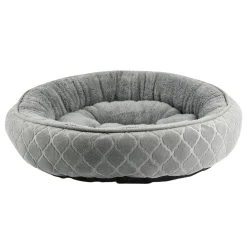 Round Bed Grey