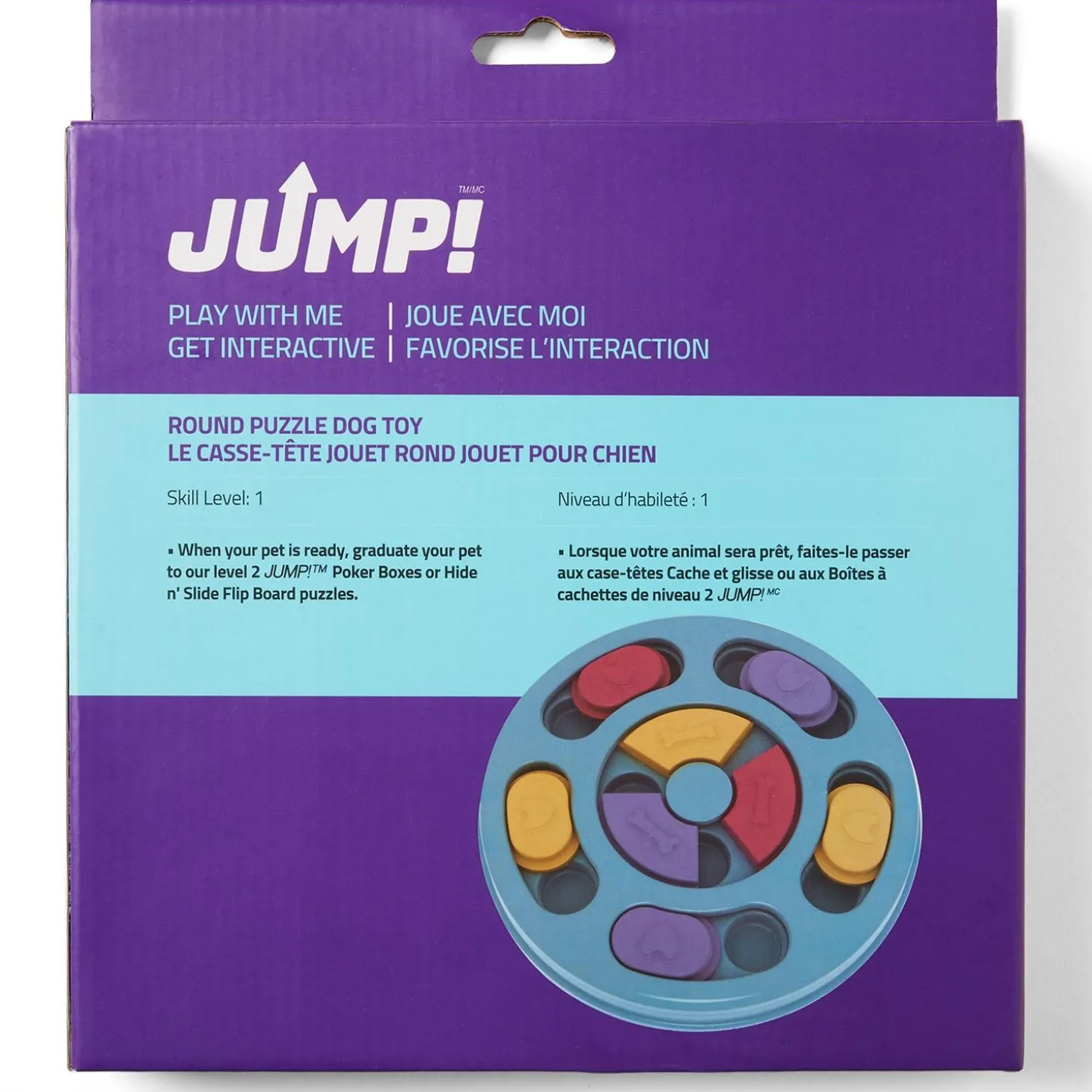 Round Puzzle Dog Toy