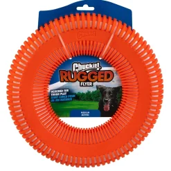 Rugged Flyer Assorted Colours Dog Toy
