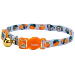 Safe Cat Fashion Adjustable Breakaway Sushi Cat Collar
