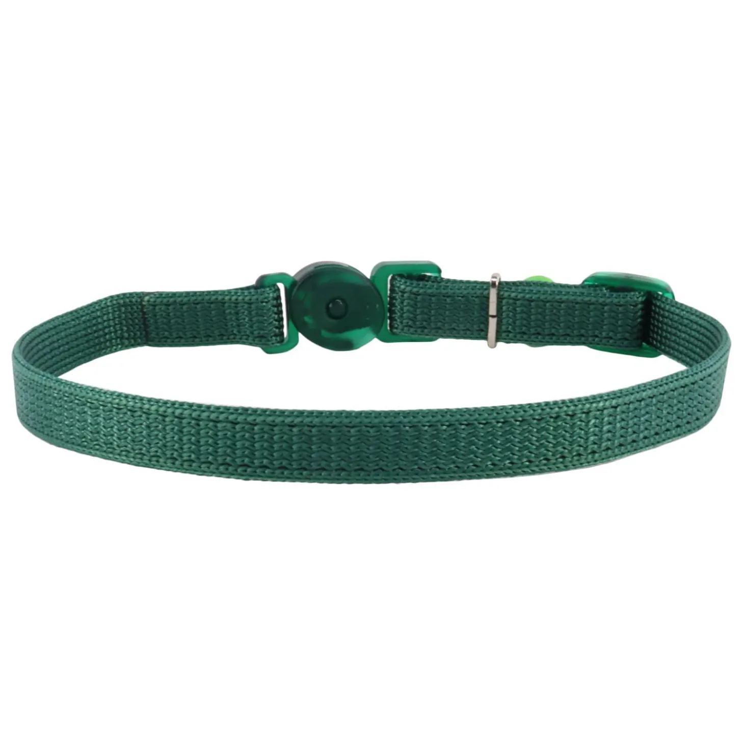 Safe Cat Hunter Green Adjustable Snag-Proof Breakaway Collar