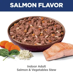 Salmon & Vegetables Stew Indoor Adult Cat Food