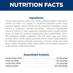 Salmon & Vegetables Stew Indoor Adult Cat Food