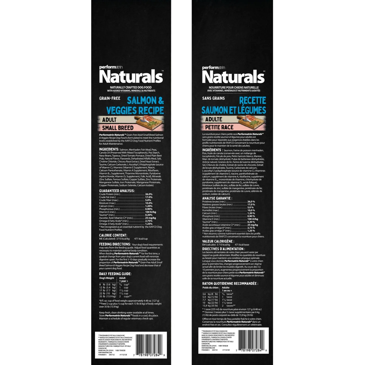 Salmon & Veggies Recipe Small Breed Adult Dog Food