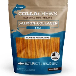 Salmon Collagen 5in Sticks Dog Treats