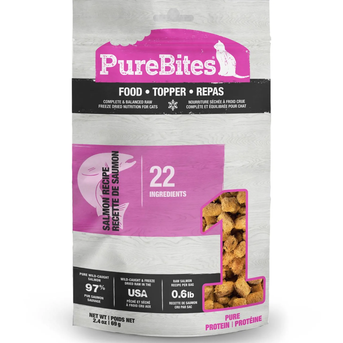 Salmon Recipe Cat Food Topper