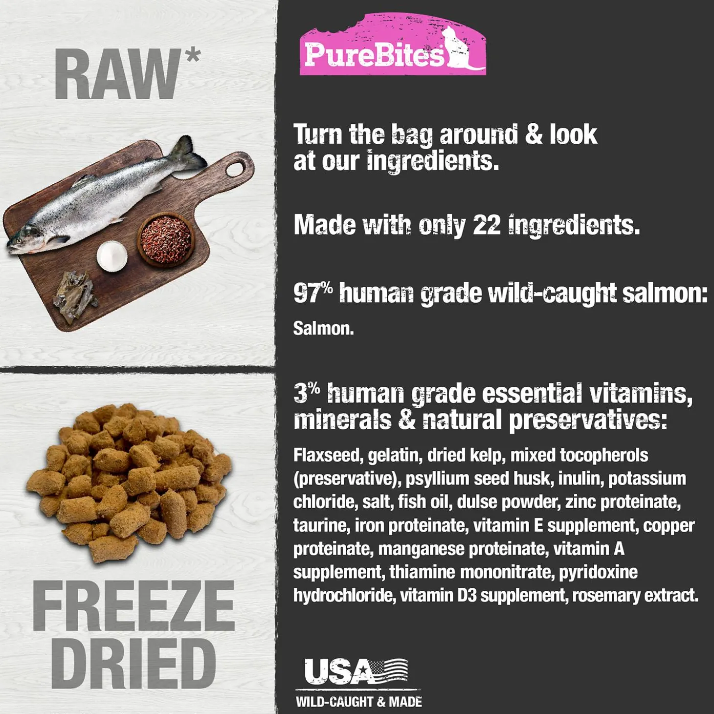 Salmon Recipe Cat Food Topper