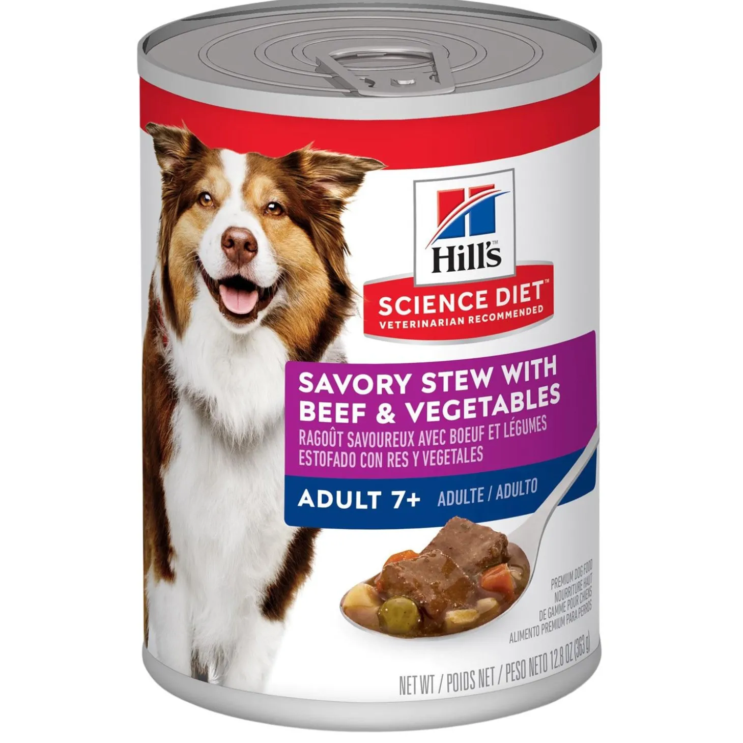 Savory Stew with Beef & Vegetables Adult 7+ Dog Food