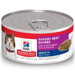 Savoury Beef Entree Adult 7+ Cat Food