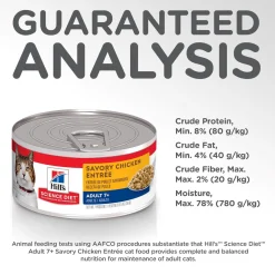 Savoury Chicken Entree Adult 7+ Cat Food