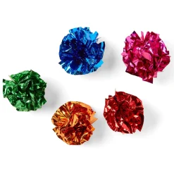 Scrunchie Ball Assorted Colours Cat Toy