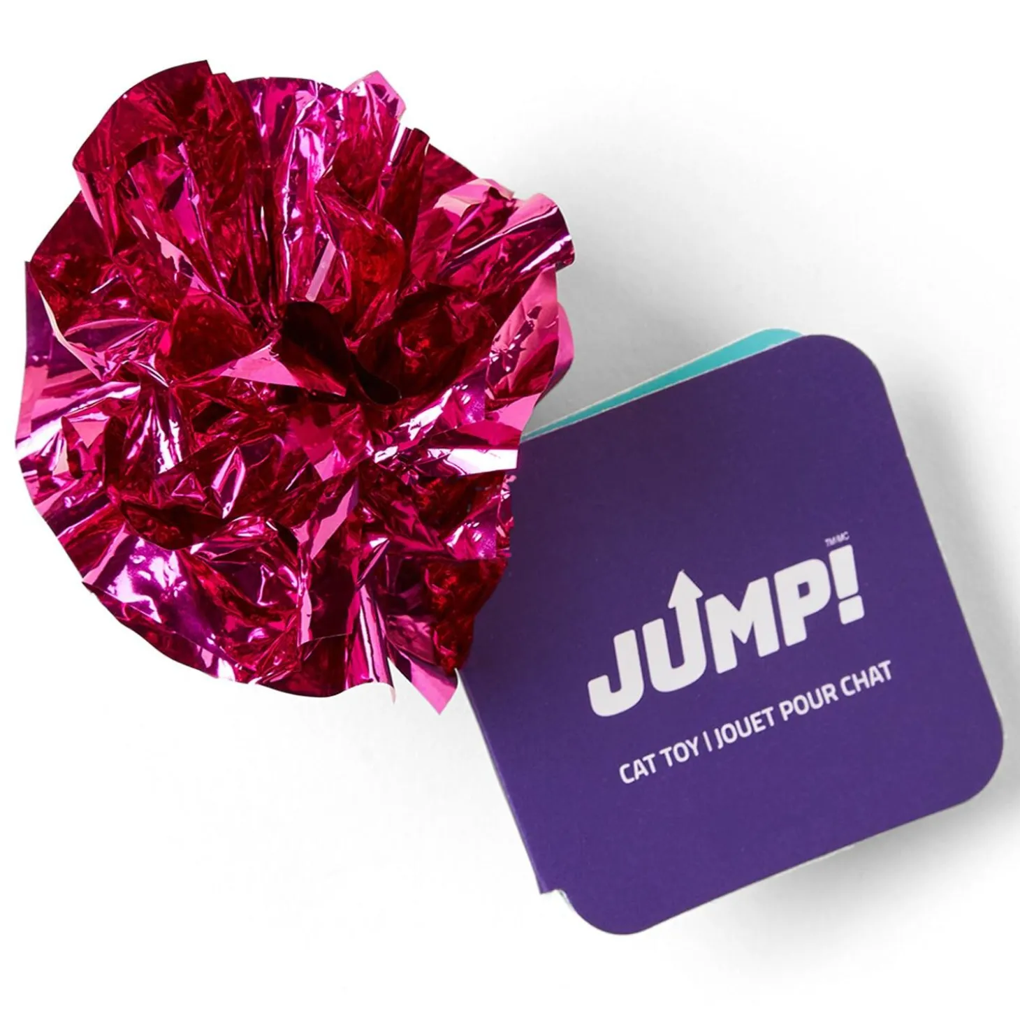 Scrunchie Ball Assorted Colours Cat Toy