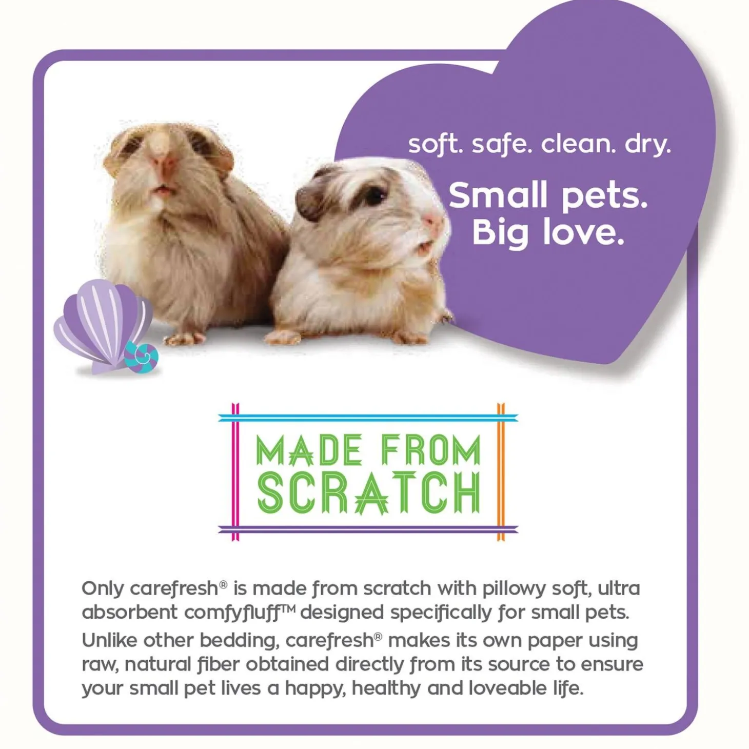 Sea Glass Small Pet Bedding