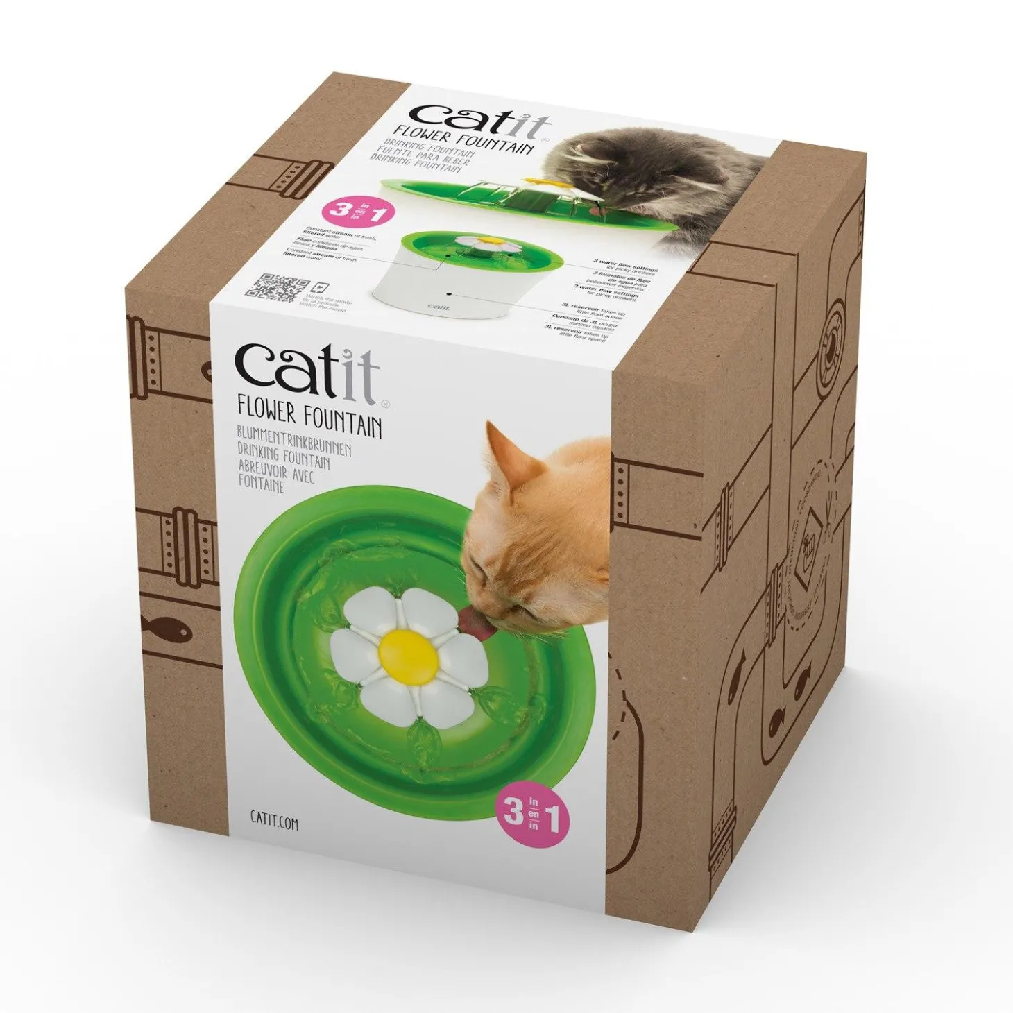 Senses 2.0 Drinking Flower Fountain