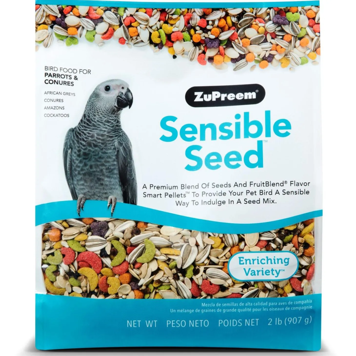 Sensible Seed Parrots & Conures Food