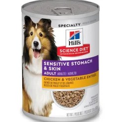 Sensitive Stomach & Skin Chicken & Vegetable Entree Adult Dog Food