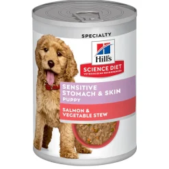 Sensitive Stomach & Skin Salmon & Vegetable Stew Puppy Dog Food
