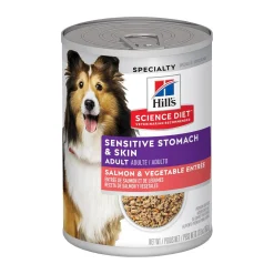 Sensitive Stomach & Skin Salmon & Vegetable Entree Adult Dog Food