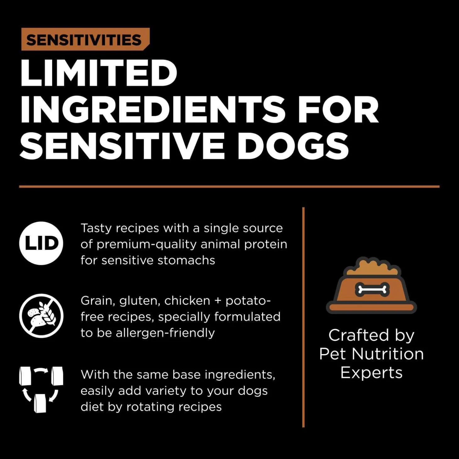 Sensitivities Limited Ingredient Grain-Free Venison Recipe Dog Food