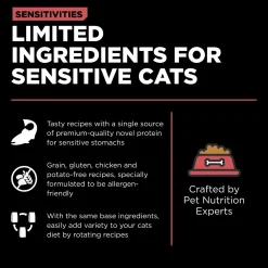 Sensitivities Limited Ingredient Salmon Recipe Cat Food