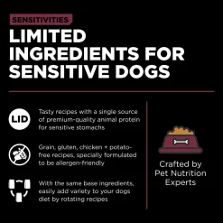 Sensitivities Limited Ingredient Grain-Free Lamb Recipe Dog Food