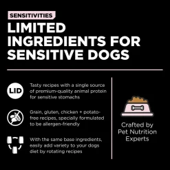 Sensitivities Limited Ingredient Grain-Free Salmon Recipe Small Bite Dog Food