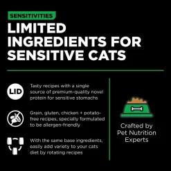 Sensitivities Limited Ingredient Grain-Free Insect Recipe Adult Cat Food