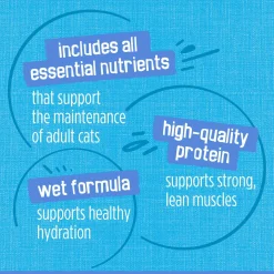 Shredded Ocean Whitefish & Tuna in Sauce Cat Food