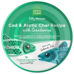 Silky Mousse Cod & Arctic Char Recipe with Cranberries Adult Dog Food