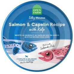 Silky Mousse Salmon & Capelin Recipe with Kelp Adult Dog Food