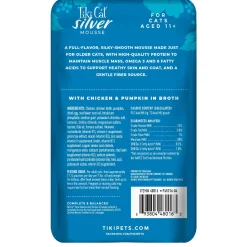 Silver Mousse Chicken & Pumpkin in Broth Senior Cat Food