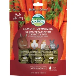 Simple Rewards Carrot & Dill Baked Small Animal Treats