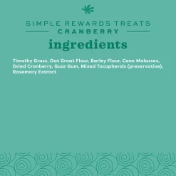 Simple Rewards Cranberry Baked Small Animal Treats