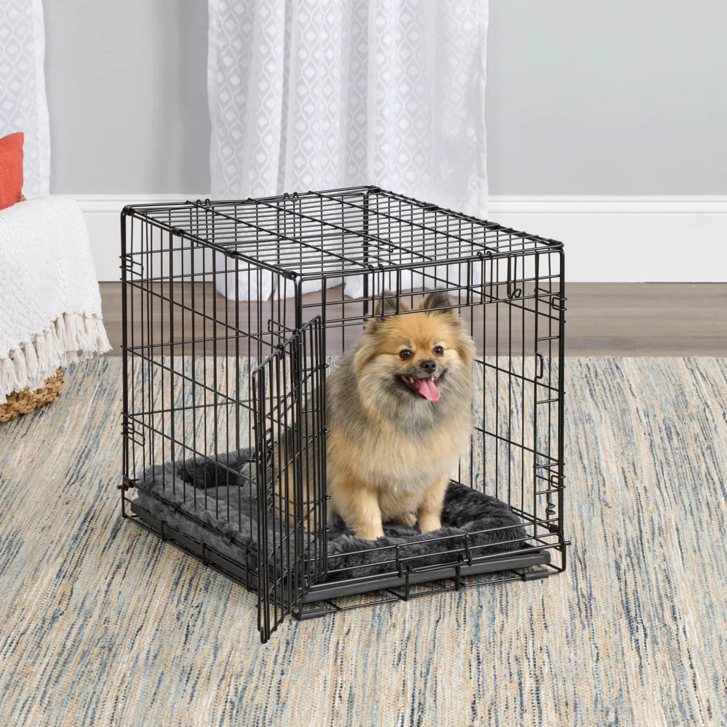 Single Door Wire Pet Crate
