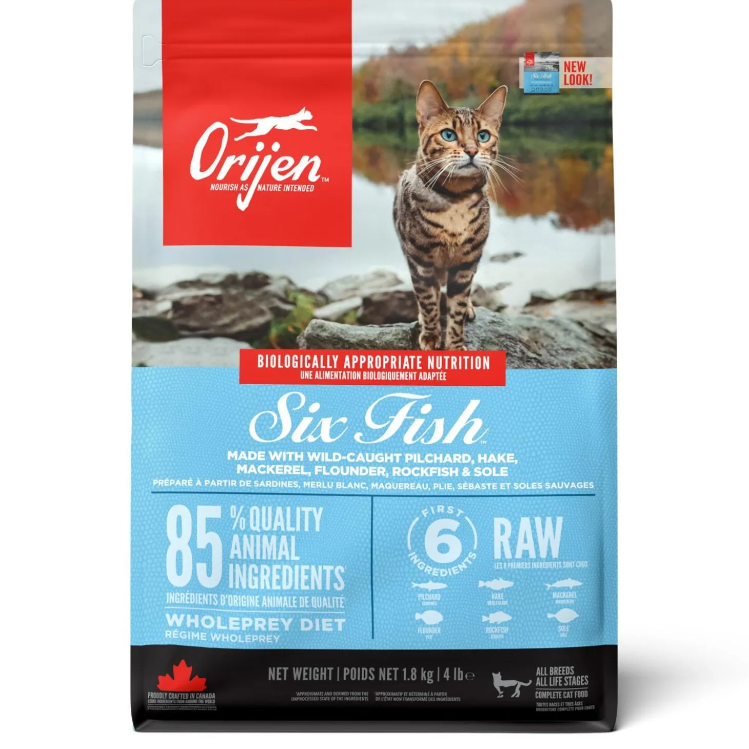 Six Fish Cat Food