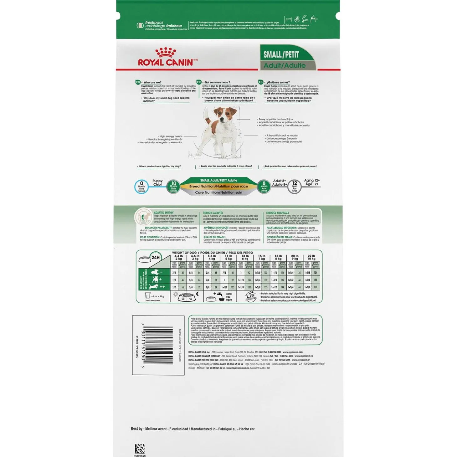 Size Health Nutrition Small Adult Dog Food