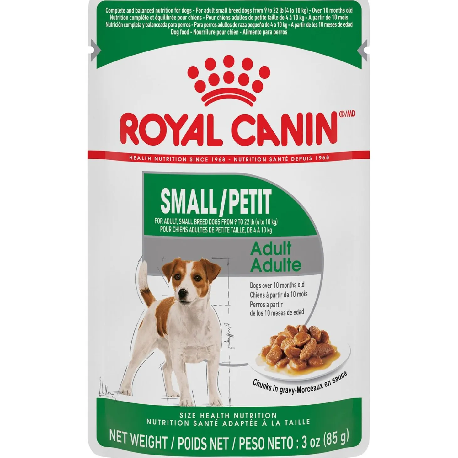 Size Health Nutrition Small Chunks In Gravy Adult Dog Food