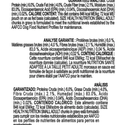 Size Health Nutrition Small Chunks In Gravy Adult Dog Food