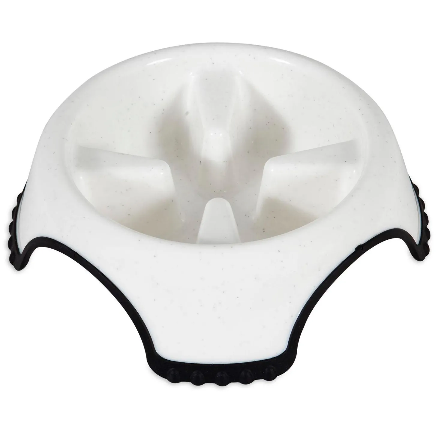 Skid Stop Assorted Colours Slow Feed Bowl