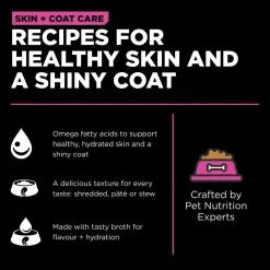 Skin + Coat Care Minced Chicken With Grains Recipe Cat Food