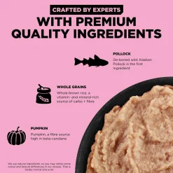 Skin + Coat Care Pollock Pate Recipe Dog Food