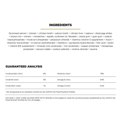 Skin + Coat Care Salmon Pate With Grains Recipe Cat Food