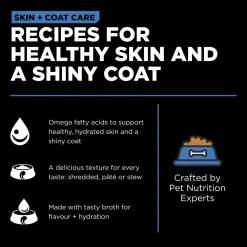 Skin + Coat Care Shredded Chicken Recipe Dog Food