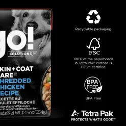 Skin + Coat Care Shredded Chicken Recipe Dog Food