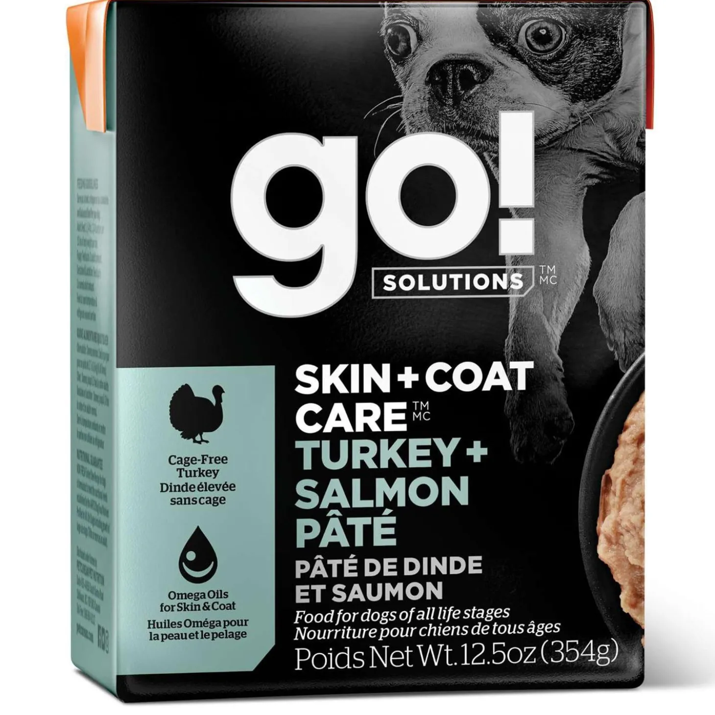 Skin + Coat Care Turkey + Salmon Pate Recipe Dog Food