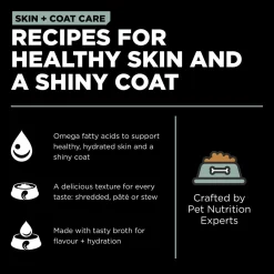 Skin + Coat Care Turkey + Salmon Pate Recipe Dog Food