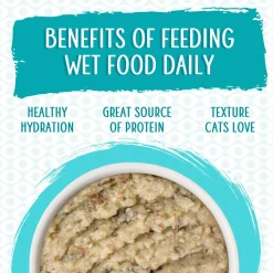 Slide N' Serve Pate Family Food Chicken Breast Dinner with Tuna Cat Food